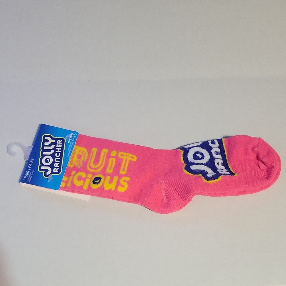 Jolly Rancher Pink Kids Socks